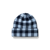The Gingham Check Beanie Light Blue available online with global shipping, and in PAM Stores Melbourne and Sydney.