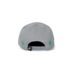 The B Logo Sparkle Structured 5-Panel Cap Grey available online with global shipping, and in PAM Stores Melbourne and Sydney.