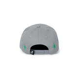 The B Logo Sparkle Structured 5-Panel Cap Grey available online with global shipping, and in PAM Stores Melbourne and Sydney.