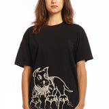The GUARD EMBROIDERED TEE available online with global shipping, and in PAM Stores Melbourne and Sydney.
