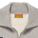 The HALF-ZIP SWEATSHIRT GREY available online with global shipping, and in PAM Stores Melbourne and Sydney.