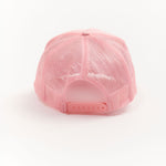 The HARMONY AND PEACE PINK CAP available online with global shipping, and in PAM Stores Melbourne and Sydney.