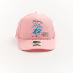 The HARMONY AND PEACE PINK CAP available online with global shipping, and in PAM Stores Melbourne and Sydney.