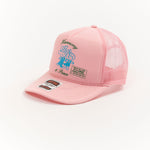 The HARMONY AND PEACE PINK CAP available online with global shipping, and in PAM Stores Melbourne and Sydney.