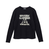 HEAR NO EVIL LS Knit Top Black