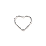 The HEART CARABINER SILVER available online with global shipping, and in PAM Stores Melbourne and Sydney.
