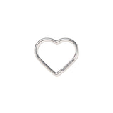 The HEART CARABINER SILVER available online with global shipping, and in PAM Stores Melbourne and Sydney.