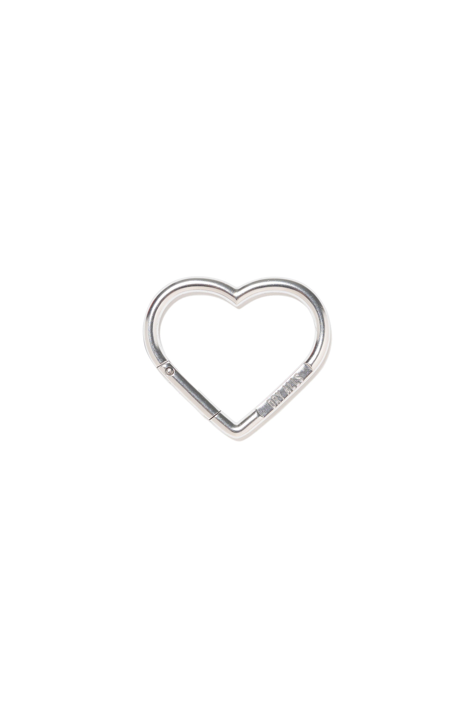 The HEART CARABINER SILVER available online with global shipping, and in PAM Stores Melbourne and Sydney.