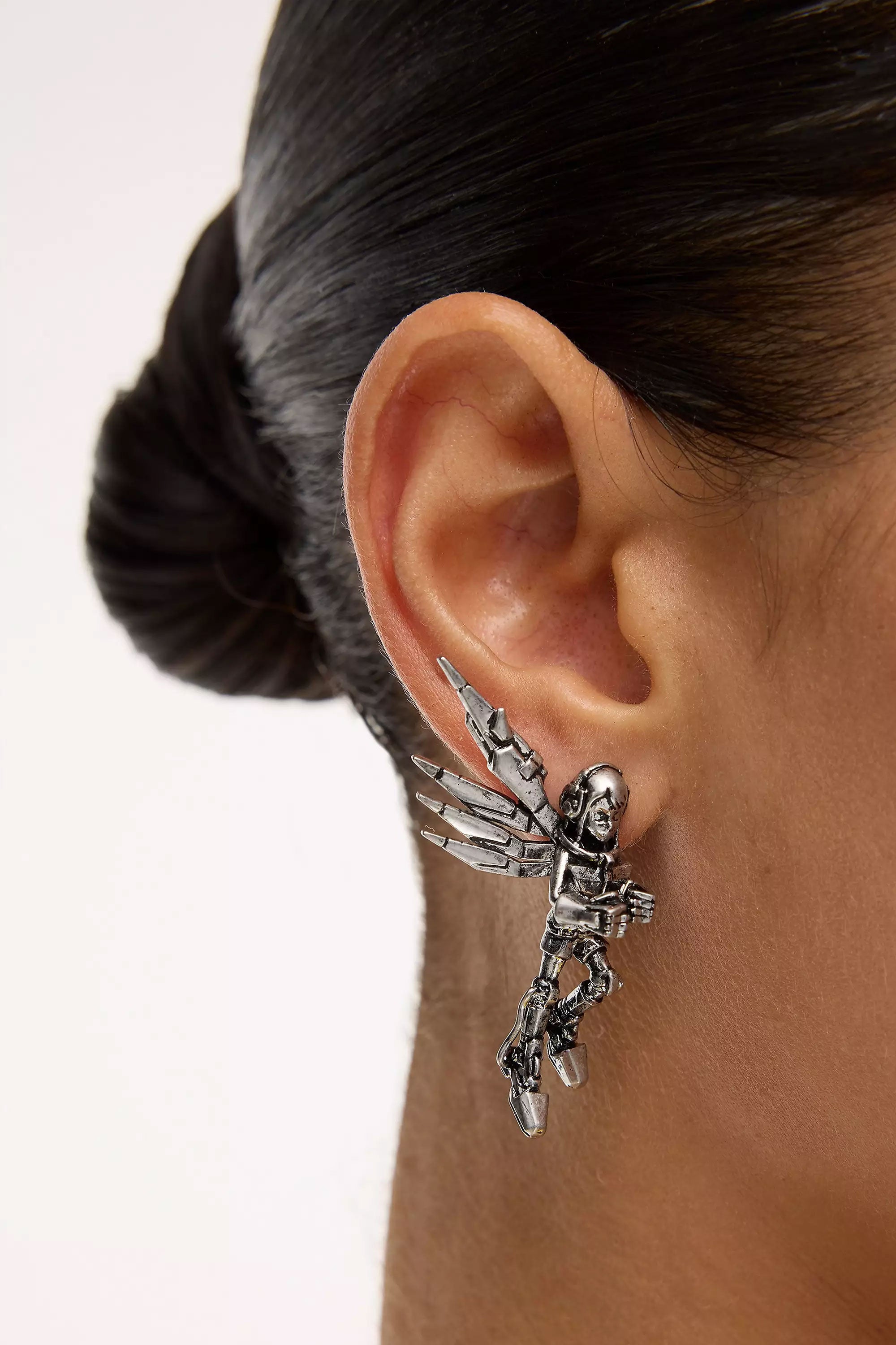 The HEAVEN - ROBOT EARRINGS  available online with global shipping, and in PAM Stores Melbourne and Sydney.