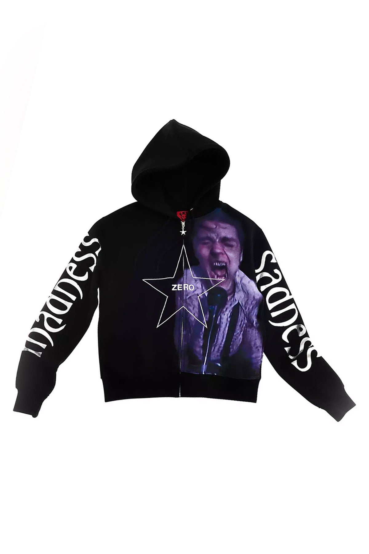 The SMASHING PUMPKINS ZERO ZIP-UP HOODIE  available online with global shipping, and in PAM Stores Melbourne and Sydney.