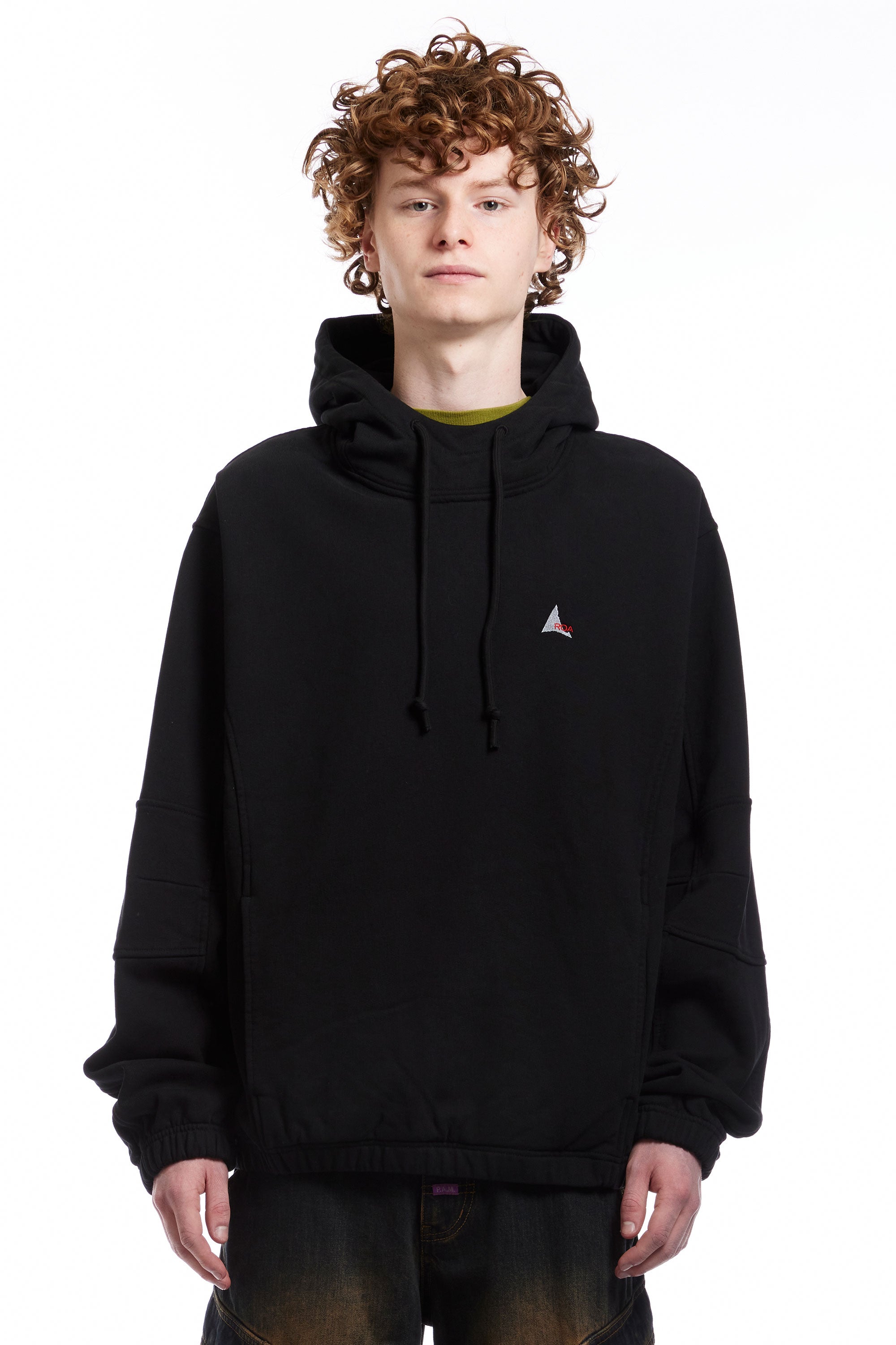 The ROA - HEAVY HOODIE BLACK  available online with global shipping, and in PAM Stores Melbourne and Sydney.