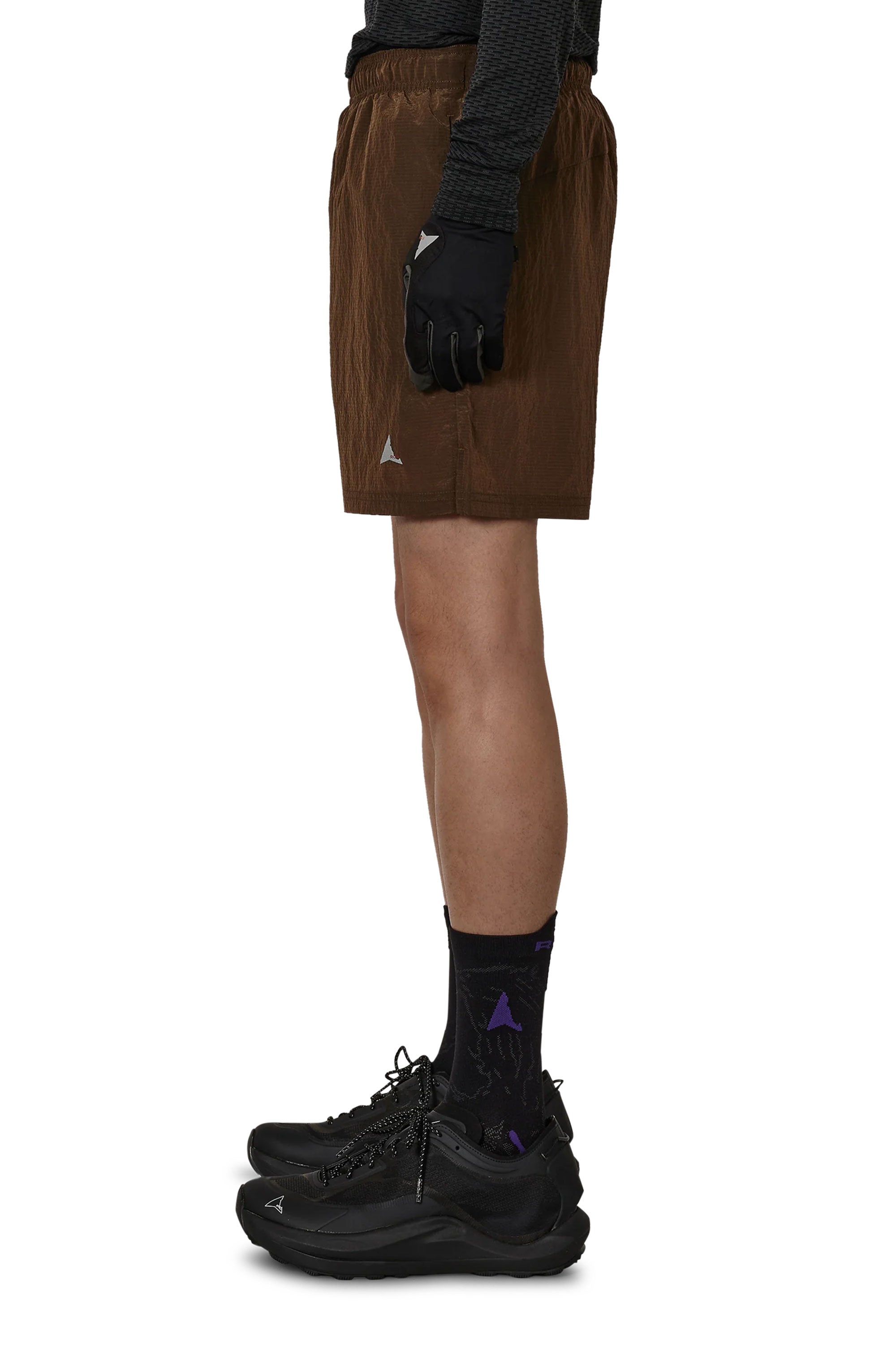 The Helder 5 Inch Shorts Brown available online with global shipping, and in PAM Stores Melbourne and Sydney.