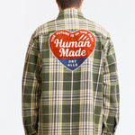 The CHECK SHIRT GREEN available online with global shipping, and in PAM Stores Melbourne and Sydney.