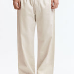 The WIDE CHINO PANTS WHITE available online with global shipping, and in PAM Stores Melbourne and Sydney.