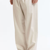 The WIDE CHINO PANTS WHITE available online with global shipping, and in PAM Stores Melbourne and Sydney.