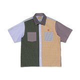 The CRAZY CHECK SHIRT BLUE available online with global shipping, and in PAM Stores Melbourne and Sydney.