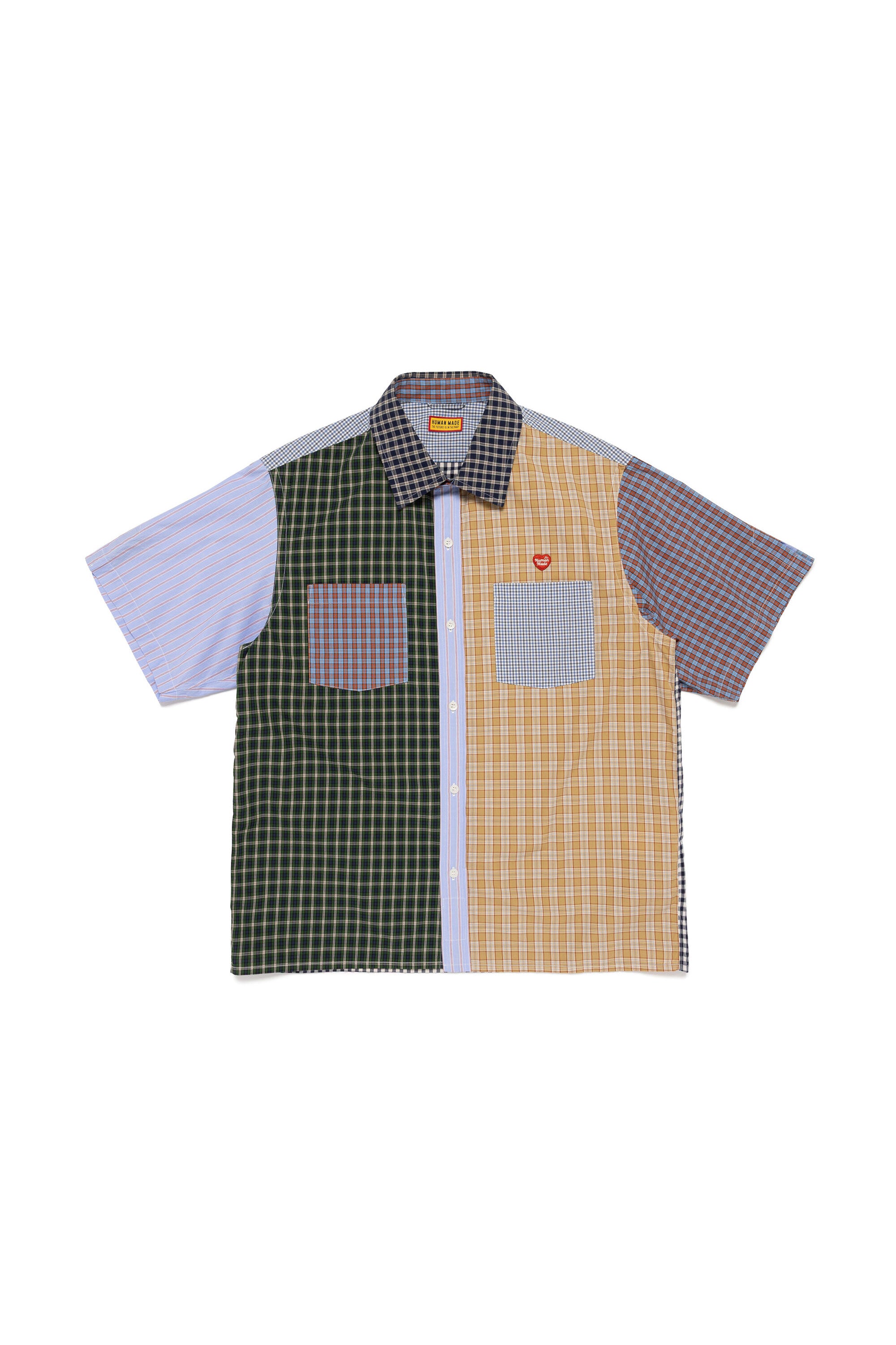 The CRAZY CHECK SHIRT BLUE available online with global shipping, and in PAM Stores Melbourne and Sydney.