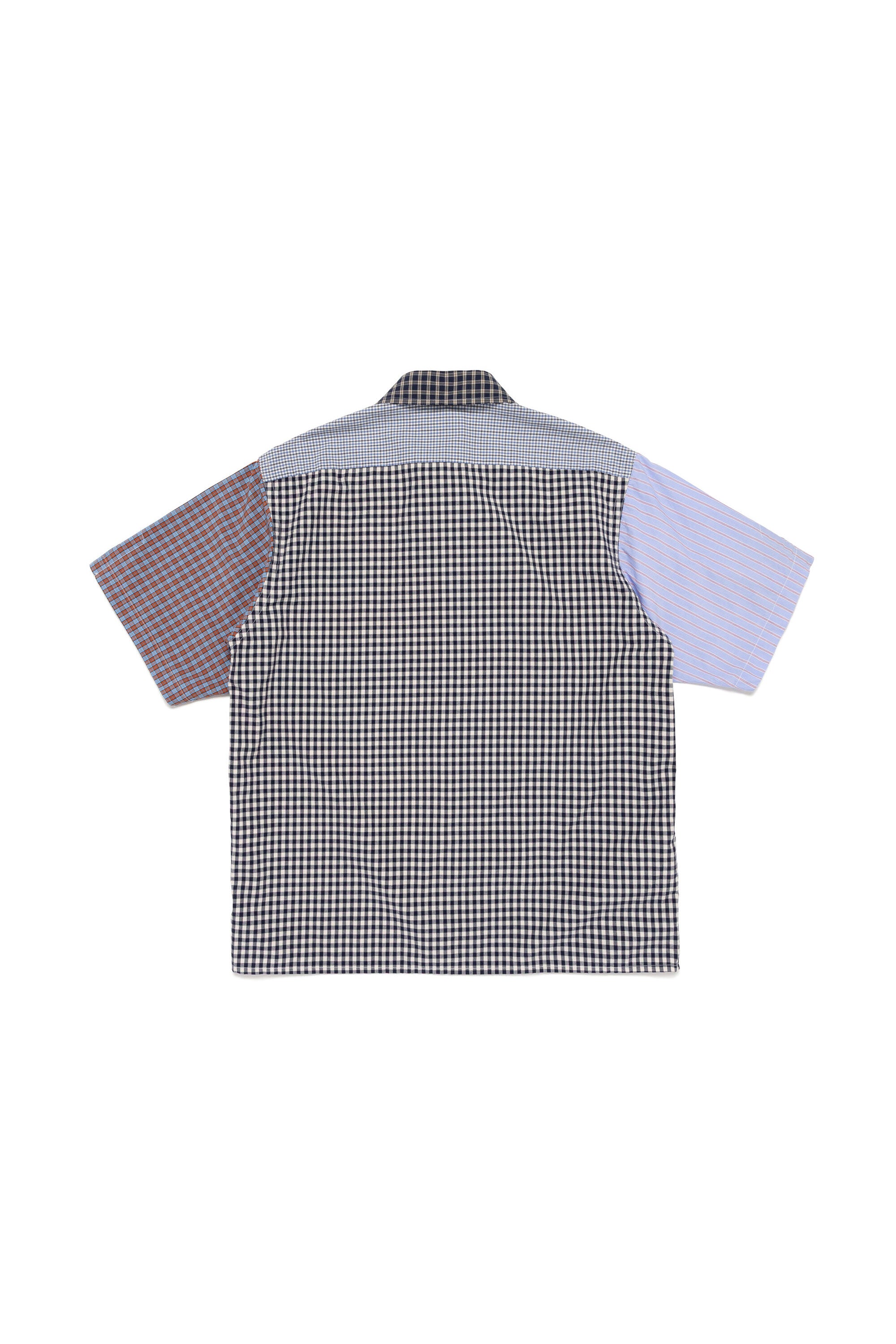 The CRAZY CHECK SHIRT BLUE available online with global shipping, and in PAM Stores Melbourne and Sydney.
