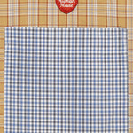 The CRAZY CHECK SHIRT BLUE available online with global shipping, and in PAM Stores Melbourne and Sydney.