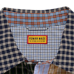 The CRAZY CHECK SHIRT BLUE available online with global shipping, and in PAM Stores Melbourne and Sydney.