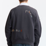 The EMBROIDERED SWEATSHIRT BLACK available online with global shipping, and in PAM Stores Melbourne and Sydney.