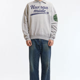 The HALF-ZIP SWEATSHIRT GREY available online with global shipping, and in PAM Stores Melbourne and Sydney.