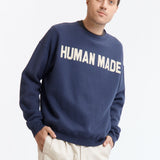 The WIDE SWEATSHIRT NAVY available online with global shipping, and in PAM Stores Melbourne and Sydney.