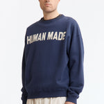 The WIDE SWEATSHIRT NAVY available online with global shipping, and in PAM Stores Melbourne and Sydney.