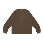 The HENLEY NECK SHIRT OLIVE DRAB available online with global shipping, and in PAM Stores Melbourne and Sydney.