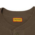 The HENLEY NECK SHIRT OLIVE DRAB available online with global shipping, and in PAM Stores Melbourne and Sydney.