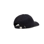 The 6PANEL TWILL HEART CAP TONAL BLACK available online with global shipping, and in PAM Stores Melbourne and Sydney.