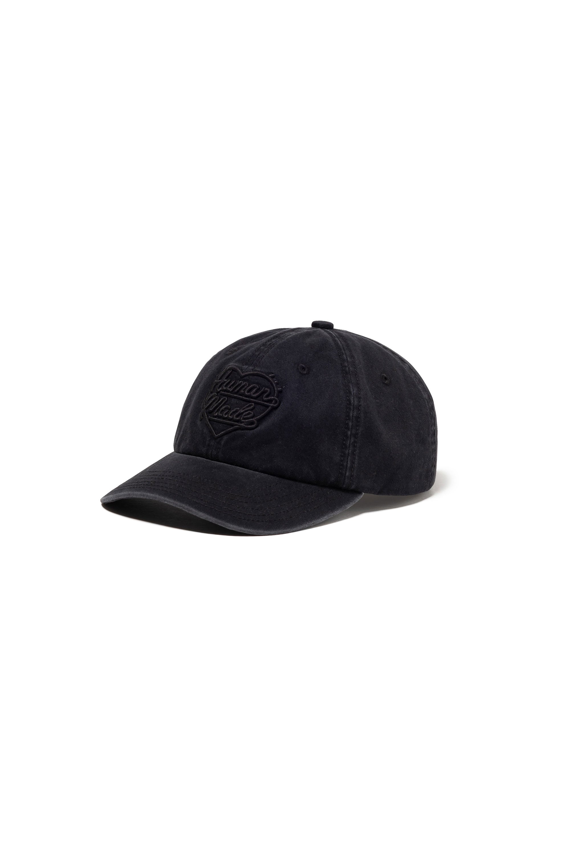 The 6PANEL TWILL HEART CAP TONAL BLACK available online with global shipping, and in PAM Stores Melbourne and Sydney.