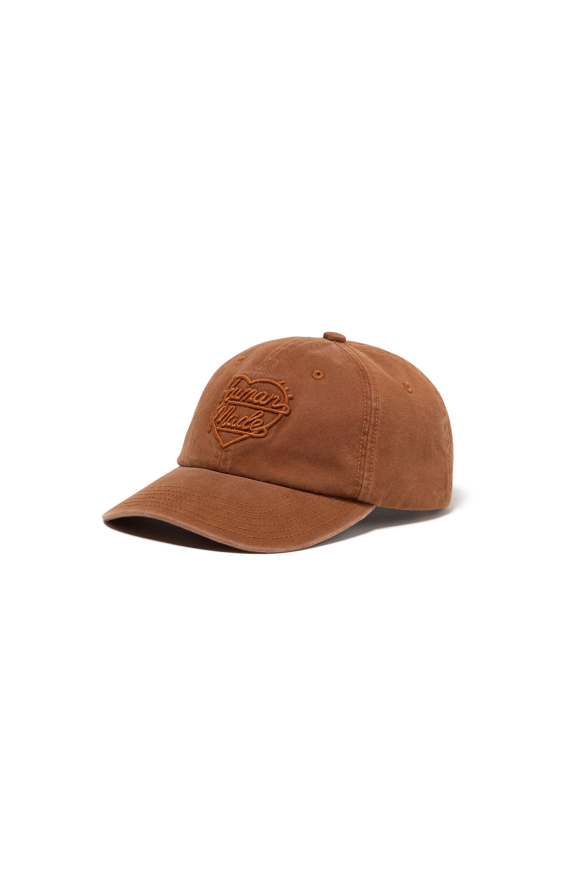 The 6PANEL TWILL HEART CAP TONAL BROWN available online with global shipping, and in PAM Stores Melbourne and Sydney.
