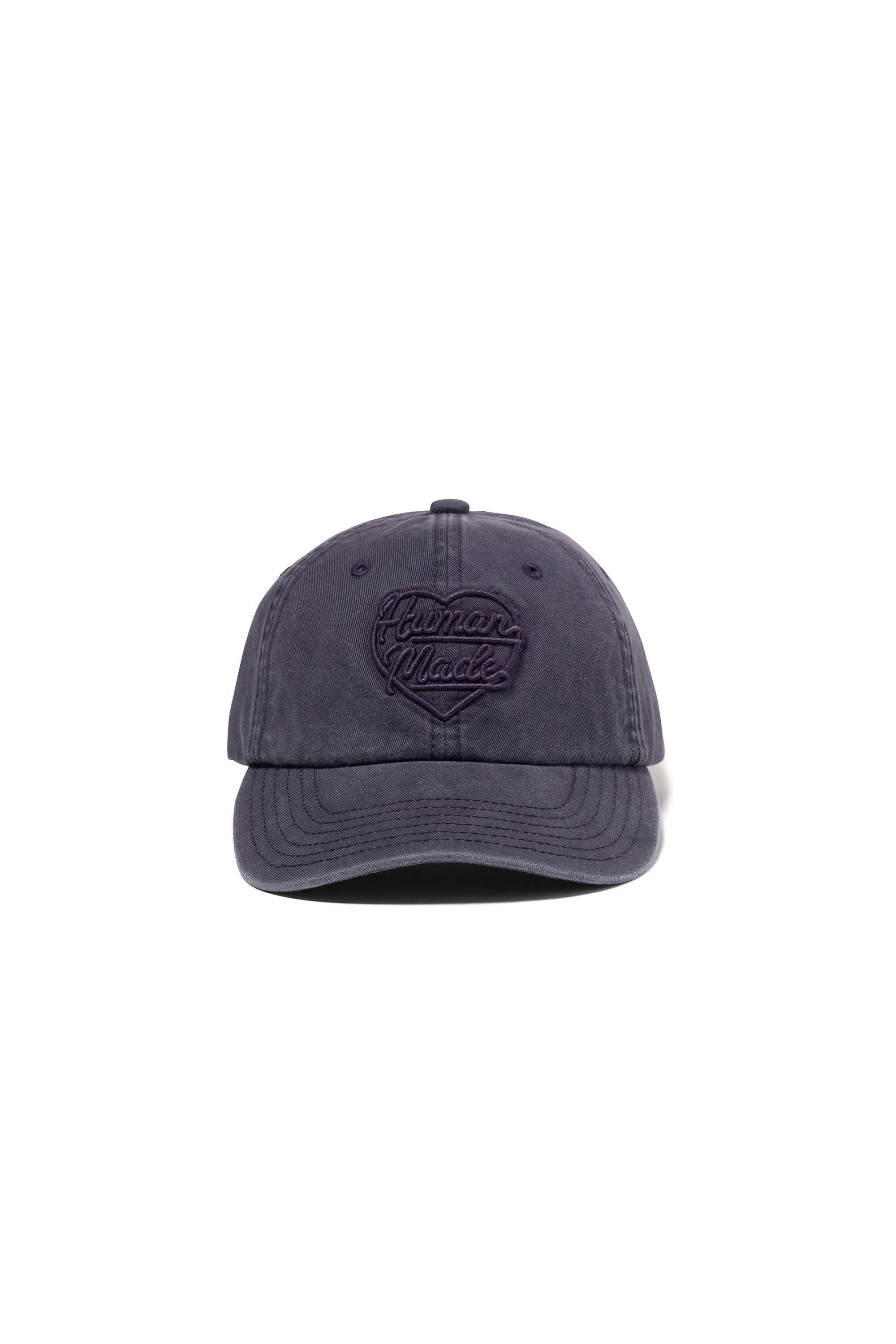 The 6PANEL TWILL HEART CAP TONAL NAVY available online with global shipping, and in PAM Stores Melbourne and Sydney.