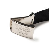 The WEB BELT BLACK available online with global shipping, and in PAM Stores Melbourne and Sydney.