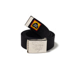 The WEB BELT BLACK available online with global shipping, and in PAM Stores Melbourne and Sydney.