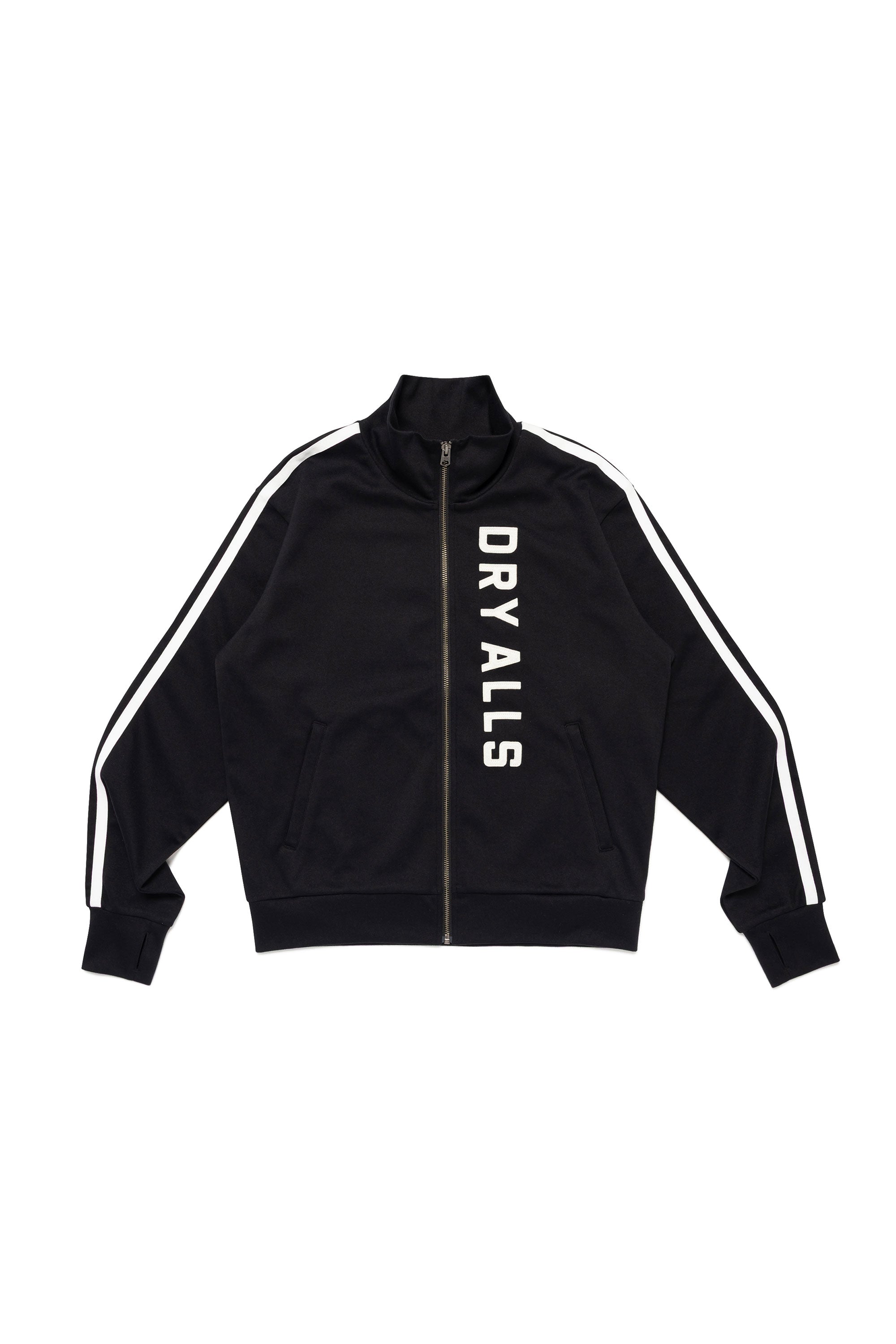 The TRACK JACKET BLACK available online with global shipping, and in PAM Stores Melbourne and Sydney.