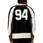 The HOCKEY SHIRT LONGSLEEVE BLACK available online with global shipping, and in PAM Stores Melbourne and Sydney.