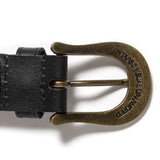 HOOF WOVEN BELT BLACK