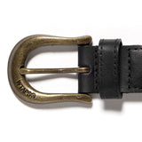 HOOF WOVEN BELT BLACK