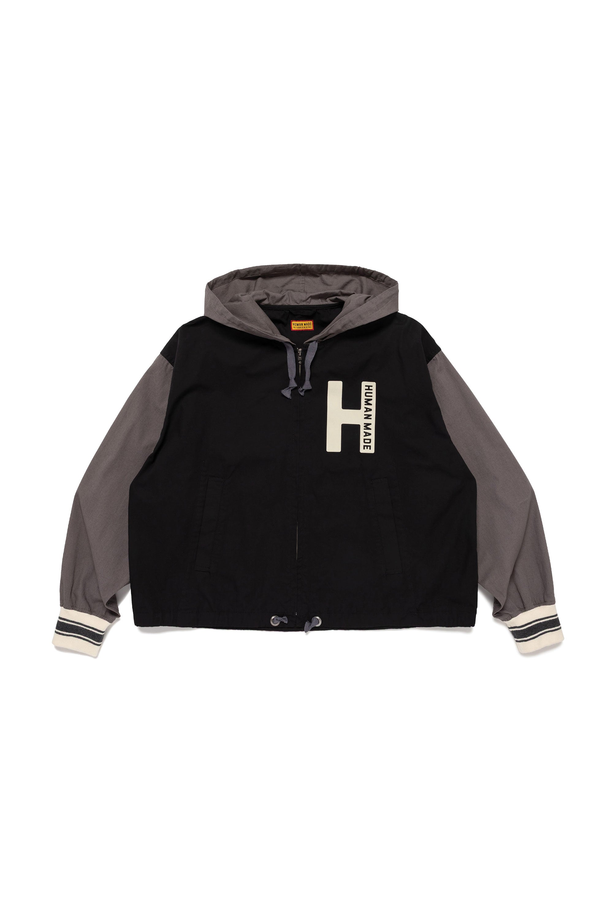 The HOODED JACKET BLACK available online with global shipping, and in PAM Stores Melbourne and Sydney.