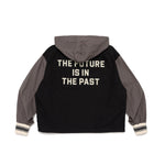 The HOODED JACKET BLACK available online with global shipping, and in PAM Stores Melbourne and Sydney.