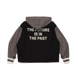 The HOODED JACKET BLACK available online with global shipping, and in PAM Stores Melbourne and Sydney.