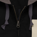The HOODED JACKET BLACK available online with global shipping, and in PAM Stores Melbourne and Sydney.