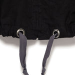 The HOODED JACKET BLACK available online with global shipping, and in PAM Stores Melbourne and Sydney.