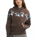 The Running Horses Patch Hoodie available online with global shipping, and in PAM Stores Melbourne and Sydney.