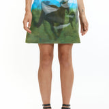 The Lenticular Horse Mini Skirt available online with global shipping, and in PAM Stores Melbourne and Sydney.