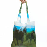 The Lenticular Tote Horse Landscape available online with global shipping, and in PAM Stores Melbourne and Sydney.