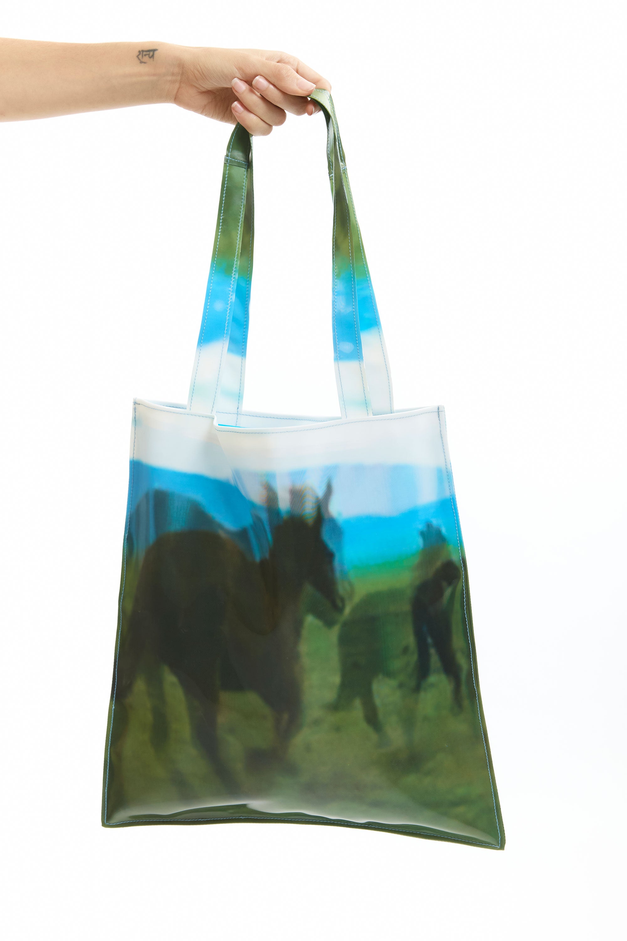 The Lenticular Tote Horse Landscape available online with global shipping, and in PAM Stores Melbourne and Sydney.