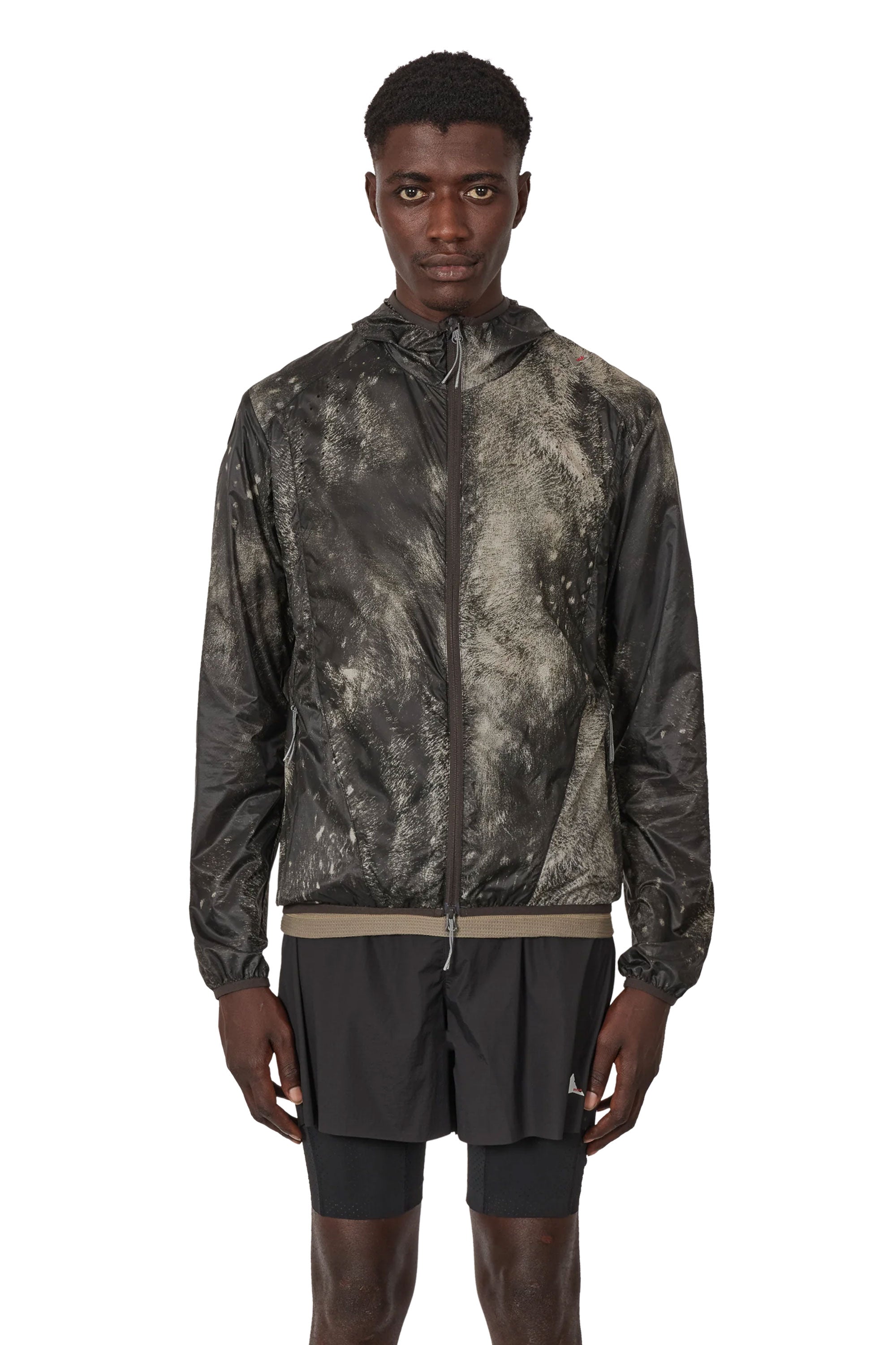 The Hue Packable Wind Jacket Fuzzy Dark Brown available online with global shipping, and in PAM Stores Melbourne and Sydney.